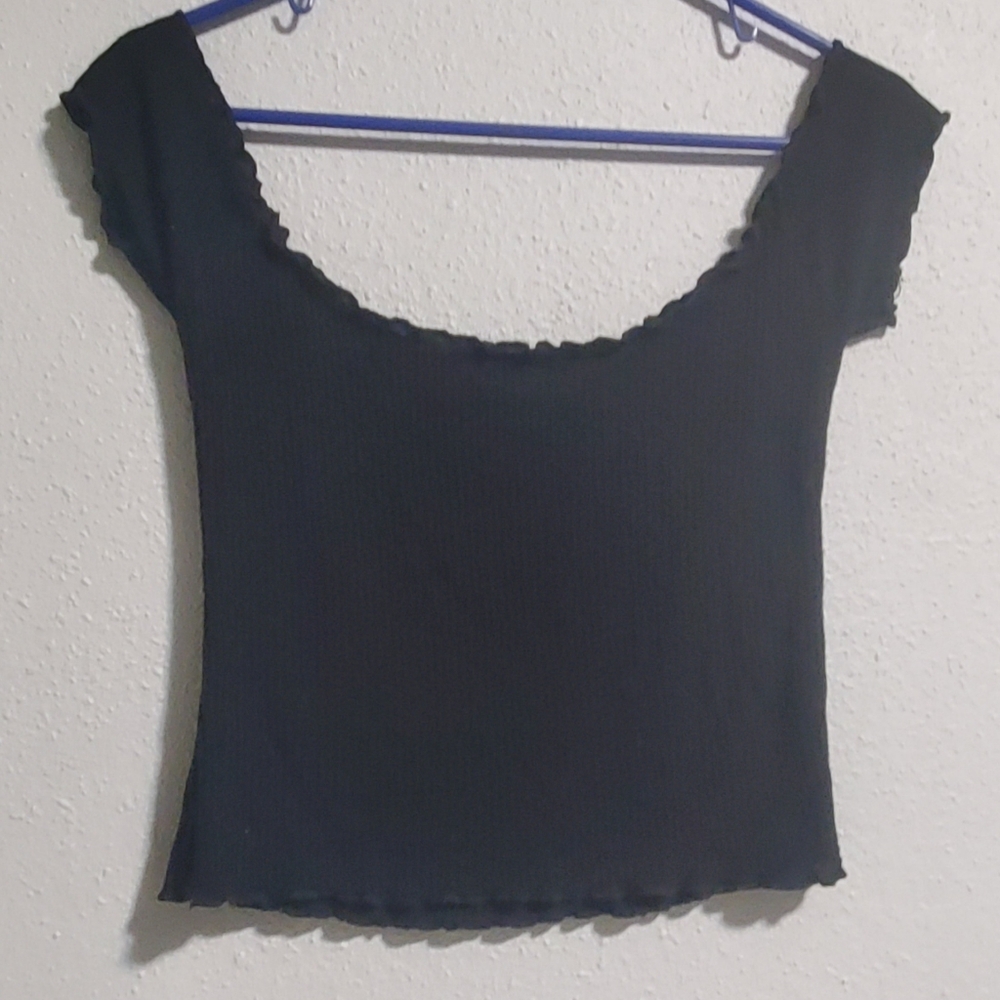 Off the shoulder John Galt top